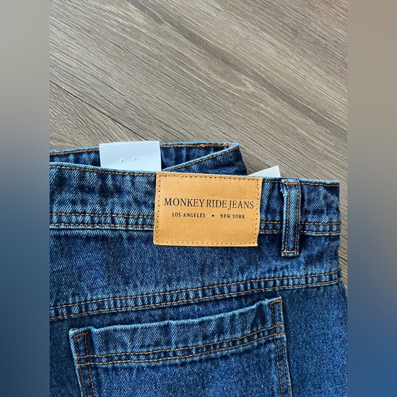 NWT Monkey ride dad jeans - Picture 4 of 6
